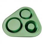 J&auml;&auml;kuubikute kandik trumli jaoks, korduvkasutatav Ice Shot klaasvorm, kergesti vabastatav silikoonist korduvkasutatav suur kaanega j&auml;&auml;pallialused s&uuml;gavk&uuml;lmiku jaoks One Size kollane