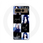 Coque Maniacase pour Google Pixel 7 Pro blackpink signature photo