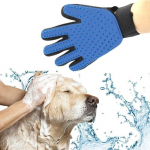Gant de toilettage - DeShedding - Brosse magique - Massaaž - Enl&egrave;ve les poils - Pour chien et chat