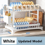 Kahekihiline k&ouml;&ouml;gin&otilde;ude kauss drenaaž hoiurest Majapidamisn&otilde;ud &auml;ravoolu s&ouml;&ouml;gipulgad Nuga kahvel veetassi hoidik