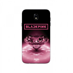 Coque - Maniacase - Samsung Galaxy J7 2018 - Noir et rose - Souple - Brillant
