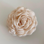 Prantsuse romantiline roosi&otilde;ieline juukseklamber Naistele Elegantne suur hai klamber Juuksek&uuml;&uuml;s hobusesaba Barrettes T&uuml;drukute juuste aksessuaarid Peakatted must