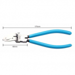 Kuum m&uuml;&uuml;k mitmeotstarbeline 1 tk diagonaalne tang, auto trimmi needid, kinnitusvahend trimmiklambri l&otilde;ikuri eemaldaja t&otilde;mmitsa t&ouml;&ouml;riist