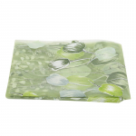 Tulbi&otilde;is l&auml;bipaistev aken Kardinahelmed Tutt Ukse Sall Karbid Valance Kodutarbed None roheline