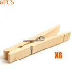 Naturaalsed multifunktsionaalsed pulmad puidust peod isetegemise riidepulgad Fotoklipid K&auml;sit&ouml;&ouml; kaunistus riidel&otilde;ng