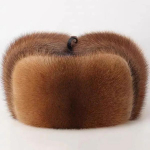 WTEMPO S&uuml;gistalv 3 suurust Tuulekindlad K&uuml;lmakindlad Soojad Bomber M&uuml;tsid Meeste &Otilde;ues Kunstkarusnahast K&otilde;rvakaitse M&uuml;tsid S ( 54-56cm ) kohv