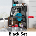 K&ouml;&ouml;givalamu kohal olev nurgaga n&otilde;udekuivatusrest, n&otilde;ude hoiustusrest, n&otilde;udekuivatusrest koos s&ouml;&ouml;giriistade hoidikuga, mitmeotstarbeline hoiukorv, riiul must