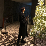 Talvine uus Korea versiooni villane mantel meeste keskmine ja pikk lahtine villane paksendatud trent&scaron;mantel M