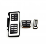 Auto jalgpedaalid Volkswagen VW Tiguan AD BW L Allspace 2017~2024 jaoks Puhkuse-, piduri-, gaasipedaali katted Puurimiseta Sisemuse lisavarustus