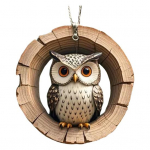 Loomade j&otilde;ulukaunistus 2D akr&uuml;&uuml;list multifilm Metsa looma j&otilde;ulupuu rippuv kaunistus puhkemaja sisekujunduseks E