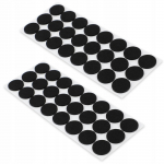 KADAX 48x Podkładki Filcowe Pod meble Krzesła Samoprzylepne Zestaw Grube