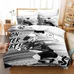 Uus 3D-prinditud anime BLUE LOCK Bachira Voodipesukomplekt &Uuml;he-, Twin-, T&auml;is-, Queen-, King-suuruses Voodikomplekt T&auml;iskasvanu Laste Magamistoa Tekikoti Komplektid 70x133cm 2pcs gray