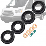K&uuml;tusepihusti tihend + seib + O-r&otilde;ngaskomplekt Ford Transit Land Rover Defender Peugeot Boxer Citroen Relee 1378433 1372494 1795871