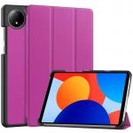 Xiaomi Redmi Pad SE 8.7 Case 2024 jaoks, uus PU-nahast kolmekordselt kokkupandav statiivi tahvelarvuti kate Funda Redmi pad se 8,7-tollise nutika &uuml;mbrise jaoks Redmi Pad SE 8.7