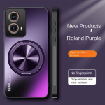 Motorola Moto G84 G54 G34 G24 G14 &uuml;mbris, k&otilde;va matt r&otilde;ngasalusega magnetiline kaitsev tagakaas Moto G85 G84 G54 kesta jaoks For Moto G85