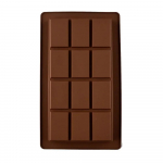 1 tk 12-lahtriline Dubai &scaron;okolaadist silikoonvorm ristk&uuml;likukujuline t&auml;idetud &scaron;okolaadiklotsid isetegemise t&ouml;&ouml;riist koduk&ouml;&ouml;gi k&uuml;psetustarbed