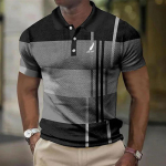 Meeste suvemood Slim Fit l&uuml;hikeste varrukatega polos&auml;rk S kollane