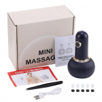 Hiina elektrilise imemisega meditsiiniline kuputeraapia komplekt Beauty Massager klaaspurgid Tselluliidivastane Kuputamine Vaakum Salendav Guasha sinine