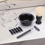 5 in 1 Shaving Set Elegant Brush for Boyfriend Men Every Day Use