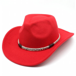 Silinderk&uuml;bar Tantsuk&uuml;bar Kauboi V&auml;hemus Esitus Villane H&auml;rrasmees Tiibeti R&uuml;&uuml;tel L&auml;&auml;ne Piirkonnad Meeste ja Naiste Silinderk&uuml;bar M（56-58cm） punane