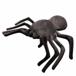 1 tk 20cm-80cm must karvane pl&uuml;&uuml;s &auml;mblikunalja jant Rekvisiidid Loomingulised loomanukud lastele Halloweeni peokaunistused 20x30cm must