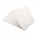 Isekleepuvad t&auml;pid 10 lehte 20 mm 500 tk Tugev l&auml;bipaistev veekindel, mittej&auml;lgitav kahepoolne