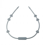 Silikoonist beebiluti hoidik BPA-vaba lutikett Silikoonist Cup Catcher beebi m&auml;ngurihm jalutusk&auml;rudele ja s&ouml;&ouml;gitoolidele beež