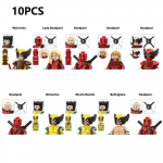 Uued Wolverine Deadpooli ehitusklotsid minim&auml;nguasjad