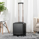20 &times; 30 &times; 40 v&auml;ike mini kerge pardakohver naiste reisilennufirmadele, 14-tolline vaikne t&otilde;mbevardaga pagas 14 inch+20x30x40+computer case must
