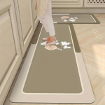 Temu K&ouml;&ouml;gi P&otilde;randamatt: Vett imav, kiiresti kuivav, libisemisvastane, mustusekindel, kergesti hooldatav, pehme diatomiga mudamatt 40x60+40x120cm