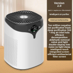 Nutikas &otilde;hupuhasti kodu jaoks, osooni &otilde;hupuhasti HEPA-filtriga, eemaldab formaldeh&uuml;&uuml;di, suitsu, l&otilde;hnad, lemmikloomade k&otilde;&otilde;ma, laua&otilde;hupuhasti Air Purifier 2.0
