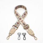 Reguleeritavad kootud laiad rihmad naiste kottidele &ndash; mitmek&uuml;lgsed diagonaalsed &otilde;larihmad Light Gold Buckle