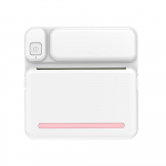 Kaasaskantav taskuformaadis termoprinter juhtmevaba BT-printer Lihtne kasutamine tugi Fotom&auml;rkmed roosa