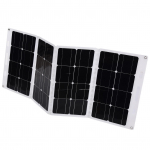 P&auml;ikesepaneelide komplekt Kaasaskantav Kokkupandav Akulaadija S&uuml;steem Veekindel RV Matkamiseks 100W 18V