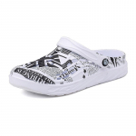 Meeste sandaalid EVA kerged sandaalid puukingad vabaaja sussid suvised naiste ujumisv&auml;rvilised kingad rannas 37 valge