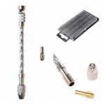 21tk Mini Micro Twist Drill 0,3-1,6Mm Hss Otsakomplekt K&auml;sispiraaltihvti vise Ehted