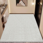 &Uuml;hev&auml;rviline imitatsioon sisal uksematt: Libisemiskindel, mustust h&uuml;lgav jalamatt sissep&auml;&auml;sule, verandale v&otilde;i elutuppa 120*120 cm