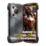 Blackview BL7000 5G 8GB 256GB Android 15 Tugevdatud nutitelefon 6,78 tolli 120Hz Mobiiltelefon 7500mAh only cell phone oranž