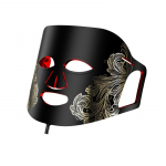 Silikoonmask Foton Naharejuvenaator LED Punane ja Sinine Valgus Ilumask, N&auml;o Kodune Spektromeeter Kaelaga