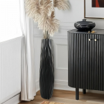 P&otilde;hjamaade stiilis plastvaas - Elegantne lauakaunistus elutuppa, h&uuml;droponika ja lilleseadete jaoks, ideaalne lemmikloomadele ja lastele, vaasid kodu kaunistamiseks