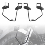 Saddle Bag Support Brackets,Saddle Holder Easy to Install Left and Right Motorbike Parts