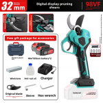 32mm Harjadeta Elektriline K&auml;rpimisk&auml;&auml;rid 4 K&auml;iku Juhtmevaba Laetav Puuviljapuu Bonsai K&auml;rpimisk&auml;&auml;rid L&otilde;ikur Makita 18V Akule