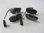 Volkswagen Transporter T4 1996 2001 jaoks Tagumine piduriklots 2 kaabliga ketas 94,8X51X15,4 Bramax 7D0698451B