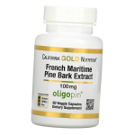 Prantsuse rannikupine koore ekstrakt, French Maritime Pine Bark Extract, California Gold Nutrition 60kaps (71427016) 60vcaps
