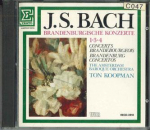 CD TON KOOPMAN - Bach Brandenburgi kontserdid 1-3- RECD2818 ERATO Jaapan Klassika Kasutatud