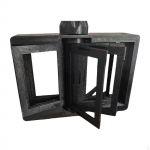 12 Pockets Rotating Photocard Holder, Picture Display 3 inch Desktop Clear Photo Album for valge