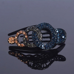 Naiste juuksen&otilde;el Peakatted T&uuml;drukutele Juuste Aksessuaarid Hobusesabahoidja Pardinokk-klamber Teemant-juukseklamber