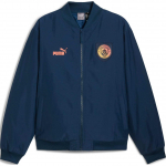 Puma Manchester City FW24 V&auml;lisriiete Vabaaja Spordit&otilde;mblukuga Kraega Jakk Meeste jakid Ookeanisinine 778216-54 S