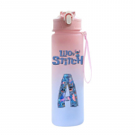 750ML Lilo Stitch T&auml;hed A-Z Tr&uuml;kitud Vee Pudel Suure Mahutavusega Joogik&otilde;lblik Kaasaskantav Anime V&auml;lisport Vee Tass Laste Kingitus