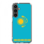 Coque T&eacute;l&eacute;phone &ndash; Samsung &ndash; Galaxy S10 &ndash; Drapeau Kasahstan &ndash; Souple &ndash; mitmev&auml;rviline